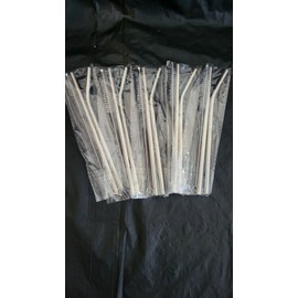 eco+ (5) Eco-Friendly Reusable Stainless Steel Drink Straws 1 Bent 1 Straight 1 Brush