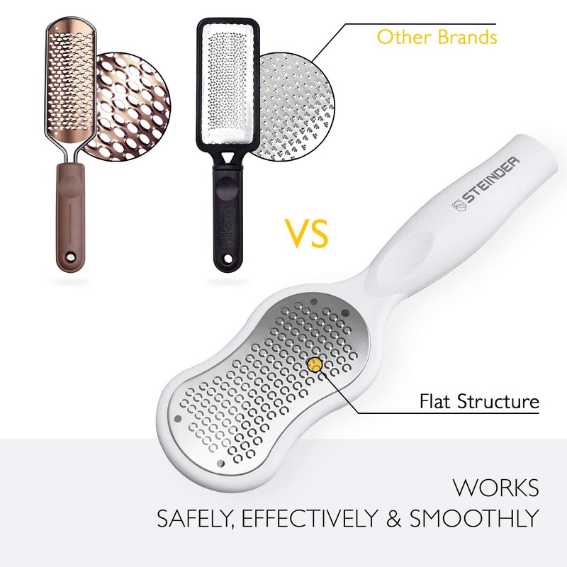 Steinder Foot File Exfoliating Remover, Heel, Exfoliating Shaving, Micro Cutter,
