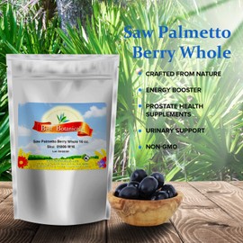 Best Botanicals Saw Palmetto Berry Whole 16 oz.