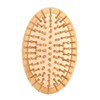Hair Brush, No Handle Wooden Massage Comb for Smooth Curling