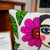 RMU Decorative Mexican Floral Cushion Cover. Boho Pillow Cover 16X16