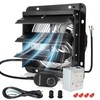 Criditpid 7 Inch Shutter Exhaust Fan with Speed Controller, 576