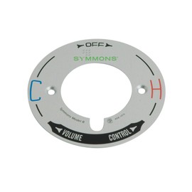 Symmons T-29B Temptrol Model B Escutcheon Dial,Silver