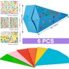 Draupnir Pack of 6 Sibling School Cones, 25 cm Small