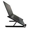 Medi Body Laptop Stand Height Adjustable, Black, Foldable, Non-Slip, Notebook