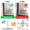 HOME MASTER HARDWARE Corner Brace White L Shelf Brackets Heavy
