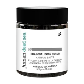 Reveal Naturals Exfoliante Corporal De Carbón Activado Totalmente Natural Y Auténtico Con Sales Minerales Del Mar Muerto. Sin Parabenos. No Probado...