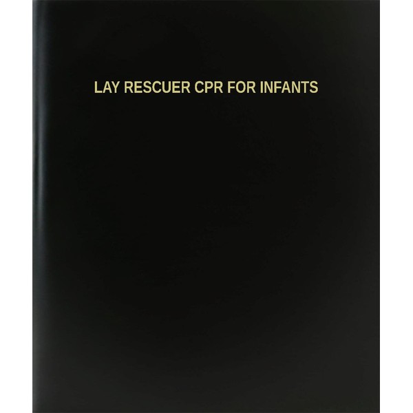 BookFactory Lay Rescuer CPR for Infants Log Book/Journal/Logbook - 120