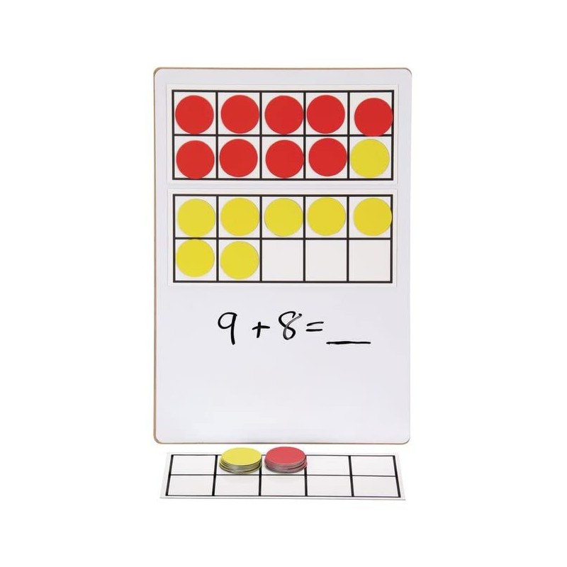 Really Good Stuff Jumbo Magnetic Ten-Frame Set of 6