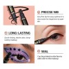 Set De Lápices Delineadores De Ojos Impermeables Doble Punta