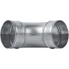 ECOPRO VENT 4" Inch 90˚ Degree Galvanized Steel Duct Elbow