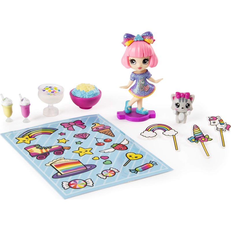 Party PopTeenies 6044093 "Double Surprise Poppers Toy, Multicolor