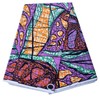 BintaRealWax Tela africana 100% algodón con estampado Ankara Kente Tela