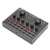 Live Sound Card with Built in Microphone Clear Recording Portable
