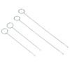 2Pcs Silver Sewing Loop Turner Hook, Stainless Steel Loop Turner