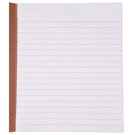 Roaring Spring School Smart Stitched Cover Composition Book - 8.5 x 7 Inches - 24 Sheets No Margin, Manila, 1 Count (Pack of 1)