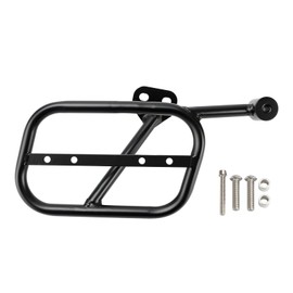 Areyourshop Right Saddle Bag Mounting Bracket Luggage Rack Side bag Holder Black fit for GUZZI V9 Bobber Roamer 2018-2023 Saddlebag Mount Bracket