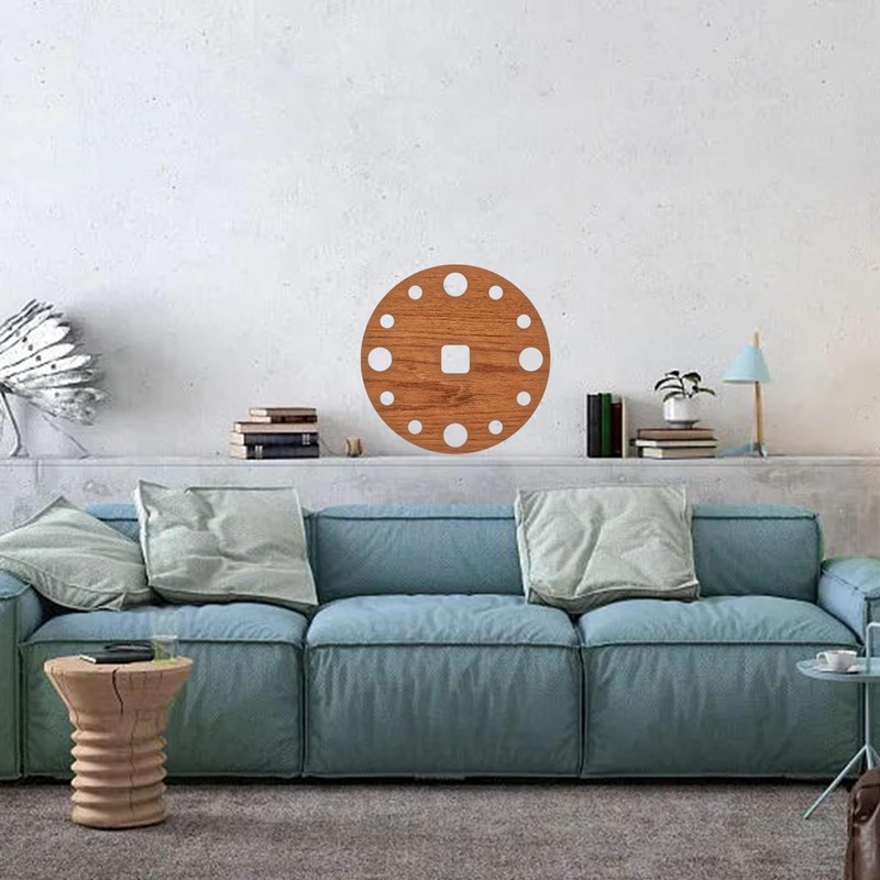 Betagt Clock Router Templates, 12" Circle Clock Face with Clock