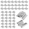 42 Pack Solar Panel Mid Clamps, Solar Panel Clamps Bulk,