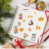 BETESSIN Christmas Stickers - 16 Sheets Christmas Stickers with 100+