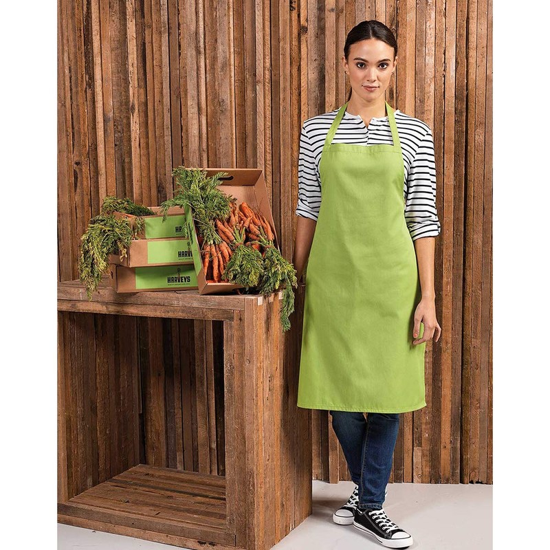 Premier Colours Bib Apron / Workwear (One Size) (Charcoal)