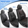 DISUTOGO Seat Covers for Honda Ridgeline 2006-2014 & 2024-2025: Leather