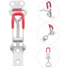 Unbranded 2Pcs Heavy Duty Steel Toggle Latch Catches Adjustable Lock