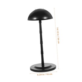 PACKOVE 3Pcs Portable Wig Stand Holder Detachable Display Rack for Wigs Hats Hair Accessories Lightweight Sturdy Storage for Cosmetology Travel