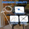 7“ RTD Temperature Probe Sensor, Replacement for Traeger Digital Thermostat,