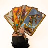 Witchy Cauldron Large Tarot Cards –Based on The Classic Rider