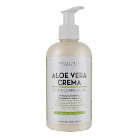 Crema De Aloe Vera Calmante, Hidratante, Humectante 250ml Tipo De Piel Todo Tipo De Piel