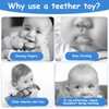 Aolso Silicone Baby Teething Toys, Cell Phone Teether Toys with
