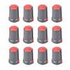 sourcing map Potentiometer Volume Knob Cap 6 mm Shaft Diameter