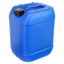 Canister with screw cap, blue, size 20 litres