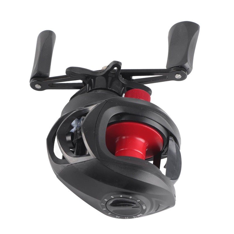 7.2:1 High Speed Baitcasting Reel Lightweight 18+1BB Magnetic Brake Fishing
