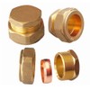 Brass Tube Compression Fitting, Compression Stop End Cap Copper Compression