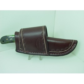 Custom Leather Cross Draw Knife Sheath That Fits a Buck 113 Knife NOT for Sale