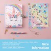 Unicorn Diary Set - Glitter Notebook Gift for Girls Children
