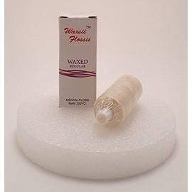 Plasdent 2700 Professional Regular Unflavored Waxed Dental Floss Refill 200 Yard Roll