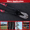 SPEEDWOX Heavy-Duty Bolt Cutter 14" for Cutting Chain Link Fence