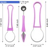 4 In 1 Stainless Steel Fruit Carving Tools Set, Melon