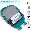 Packable Hiking Backpack 30L - Lightweight Foldable Backpacks Water Resistant