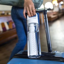 LifeStraw Go 2.0 Water Filter Bottle 1 Litre, Icelandic Blue