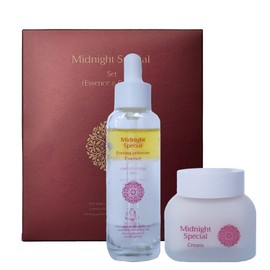 Charmzone Midnight Special Duo Set (Essence 30ml + Cream 50ml), 1 Set / 참존 미드나이트 스페셜 듀오 세트 (에센스 30ml + 크림 50ml), 1세트