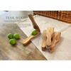 AeraVida Handmade Teak Wood Manual Lime Lemon Hand Juicer Squeezer