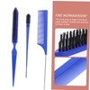 TOVINANNA Multi-use Hair Comb Set for Natural Hair Three Row