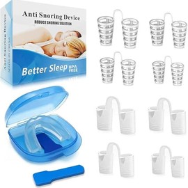 Soft Anti-Snoring Devices - Snoring Guard Solution for Men and Women, Snoring Devices for Better Sleep Stop Snoring - Specification: 2PCS