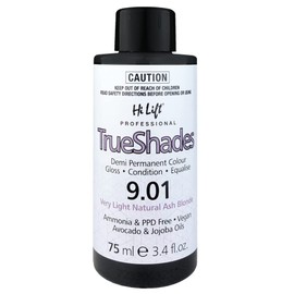 Hi Lift Trueshades Demi Permanent Hair Colour, 75 ml, Very Light Natural Ash Blonde