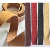 1 Roll Leather Strap Strip,2CM*4.5M Black Lychee Pattern Leather Strap,Side