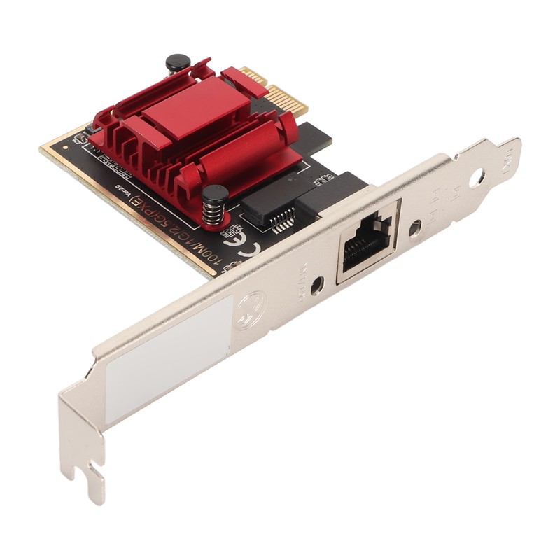 2.5G PCIe Network Adapter 10 100 1000 2500Mbps RJ45 Port